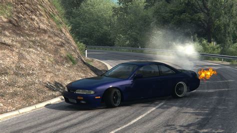 Nissan S14 Uphill Touge Drifting Wheel Cam Assetto Corsa YouTube