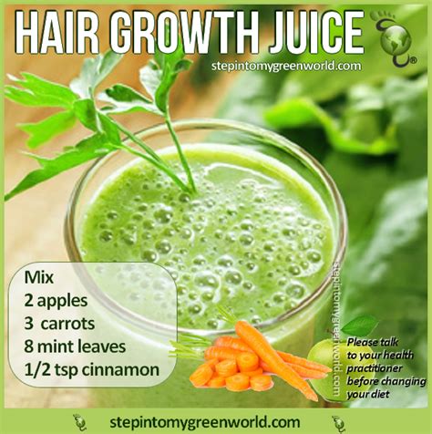 Foods you should avoid for healthy hair growth hair health is more of an inside job. Juice Recipe for Hair Growth | Green juice recipes ...