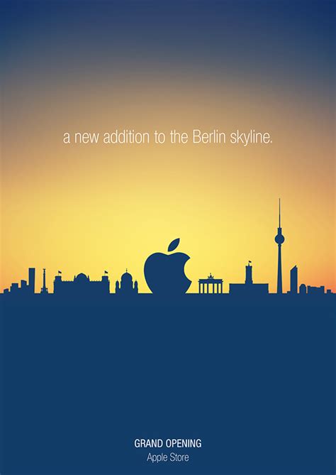 Wir freuen uns auf dich. Opening Apple Store Berlin on Behance
