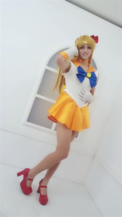 Fabulous Sailor Venus Crossplay Harajuku Fashion Cosplay