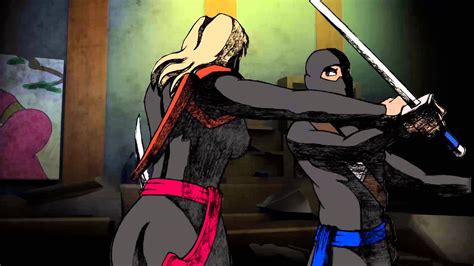 Ninja Animation Fight Scene Wip Color Youtube