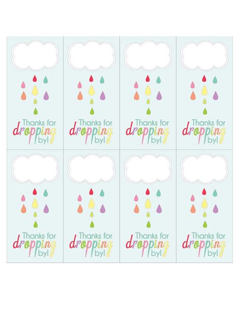Download, print or send online for free. FREE April Showers Party Printables | Baby boy shower ...