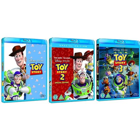 Toy Story Trilogy 1 2 3 Bundle Blu Ray