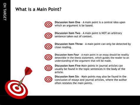 Ppt Main Point Powerpoint Presentation Free Download Id3241397