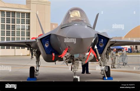A Us Air Force F 35 Joint Strike Fighter Lightning Ii Jet At