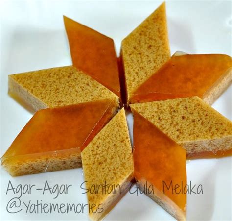 Agar agar santan enak lainnya. Agar- Agar Santan Gula Melaka | Agar, Malaysian dessert ...