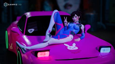 Rule 34 1girls 3d Alternate Version Available Blender Blush Car Dva