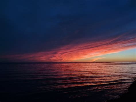 Sea Ocean Sunset Reflection Pastel Waves Wallpaperhd Nature Wallpapers