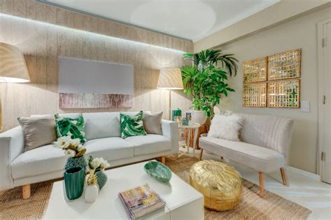 Ana Antunes Sala De Estar Living Room Tropical Inspiration