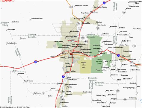Albuquerque Area Tourist Map Map Tourist Map Tourist