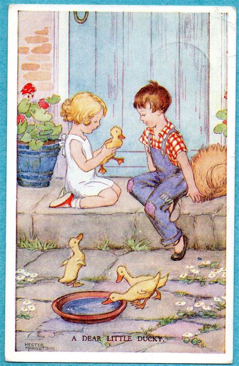Hester Margetson Postcard C1950 Ebay Illustraties Kinderen Kunst