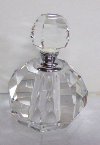 simon designs beautiful crystal perfume bottle ebay