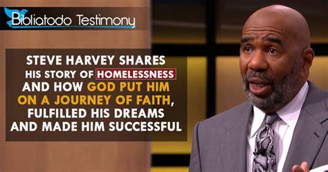 Steve Harvey Shares His Story Of Homelessness And How God Put Him On A