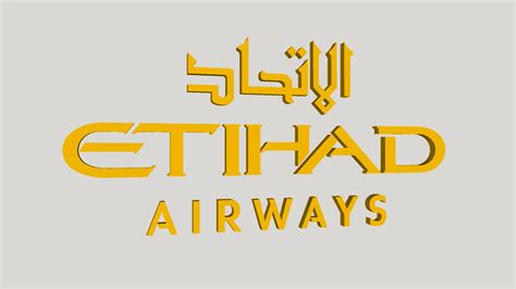 ETIHAD AIRWAYS LOGO 3D Warehouse