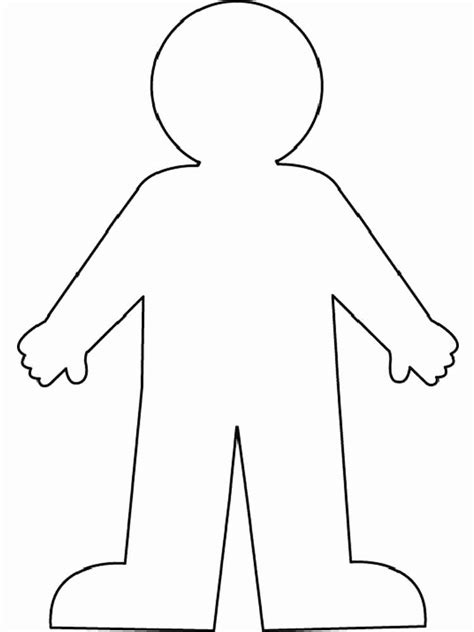 ️human Body Coloring Page Free Download