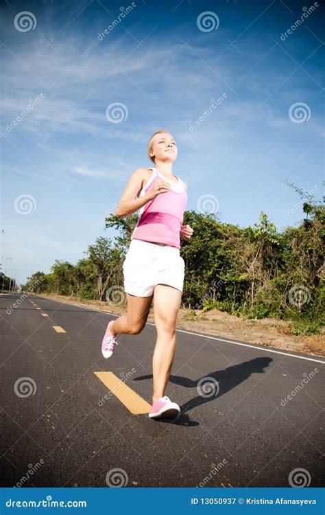 Beautiful Sprinter Stock Image Image Of Healthy Happiness