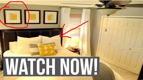 Most of the time, a small bedroom means an equivalently small closet. How to arrange a small bedroom - YouTube