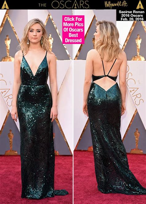 Saoirse Ronan Oscars Best Dressed 2016 Lead Atypical 60