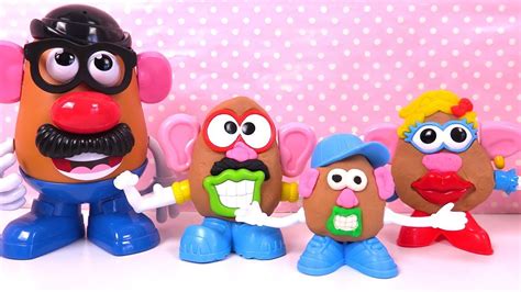 Play Doh Mr Patate Mme Patate Famille Mr Potato Head Youtube
