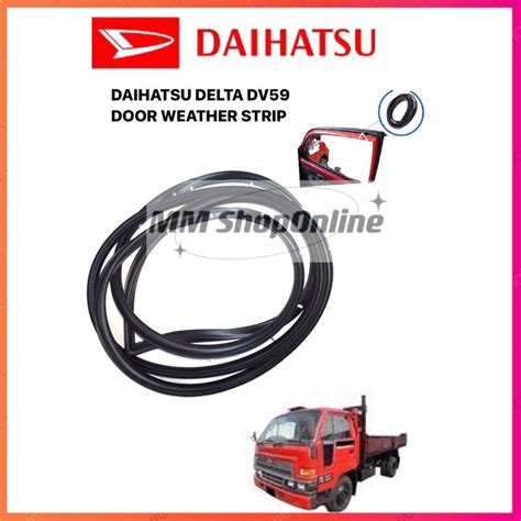 Daihatsu Delta DV59 Lorry Door Weather Rubber Strip Getah Pintu Lori