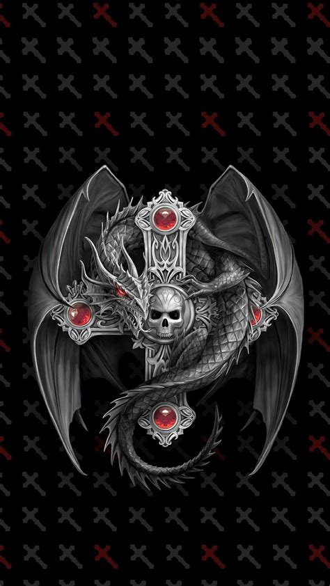 Pin By Tammy Marie On Skulls ♡ Gothic Wallpaper Phone Wallpaper New