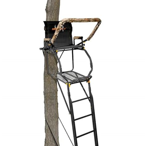 Muddy 20 Ft The Skybox Deluxe 1 Person Deer Hunting Ladder Tree Stand