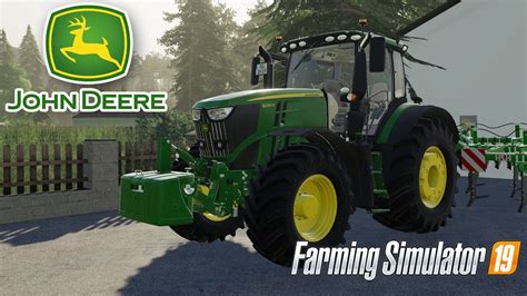 🚜 Farming Simulator 19 John Deere 6r Youtube