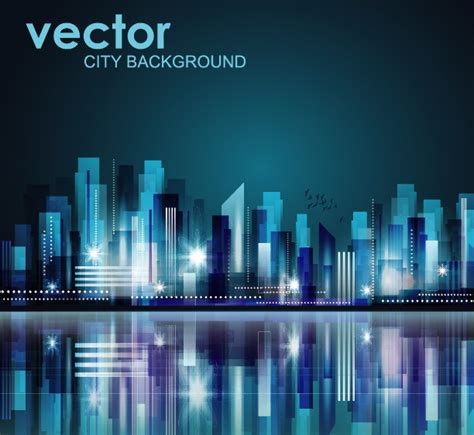 Free Abstract Modern City Background Vector 04 Titanui