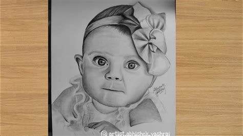 How To Draw Baby Face For Beginners Easy Way To Draw Realistic Face