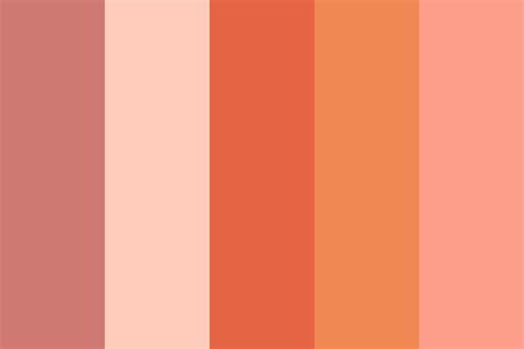 Hot Orange Color Palette Orange Color Palettes Orange Palette Hot Sex