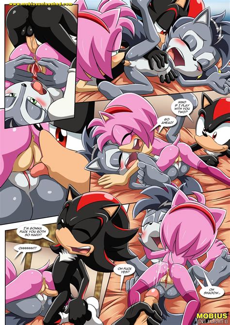 Rule 34 Amy Rose Anus Ass Balls Bbmbbf Bed Black Fur Blush Breasts