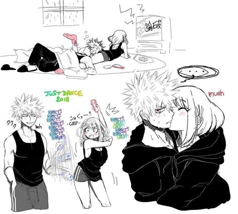 Aaaah Doujinshis Kacchako Fr ~o0o~ Illustrations Animées Garçons Anime Mignons Dessin