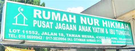 Ipoh, perak 19 april 2017. Rumah Anak Yatim Kajang Selangor