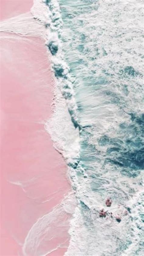 50 Aesthetic Pink Beach Wallpaper Caca Doresde