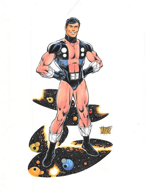Cosmic Boy Rokk Krinn Of Braal From The Legion Of Super Heroes By
