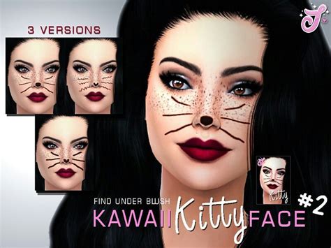 Kawaii Face Items Tsr Sims 4 Cc Shop Custom Content