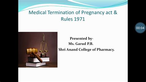 When can a termination of pregnancy you do not need a referral to access termination of pregnancy services but it may be helpful to visit a gp to confirm how many weeks pregnant you are. Medical termination of pregnancy act 1971 - YouTube