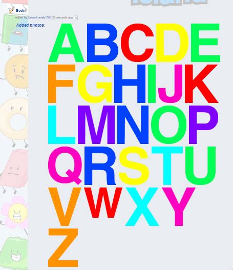 Abcdefghijklmnopqrstuvwxyz now i know my abc next time won't you sing with me. Image - WOW COOLIO abcdefghijklmnopqrstuvwxyz.PNG | Object ...