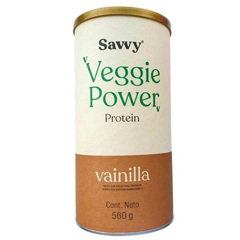 Prote Na Vegana Veggie Powder Savvy X Gramos