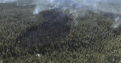 Fire In Yellowstone National Park Reaches 5 Square Miles