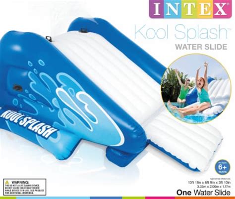 Intex Kool Splash Inflatable Play Center Swimming Pool Water Slide 3 Pack 1 Piece Metro Market