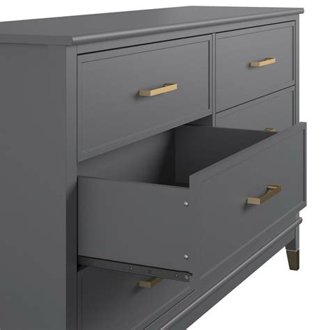 Cosmoliving By Cosmopolitan Westerleigh 6 Drawer Double Dresser