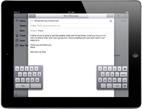 How To Split The Ipad Keyboard For Easier Typing