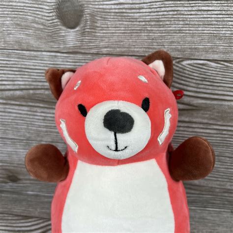 Mavin Squishmallows Hug Mees Rodrigo Red Panda 10 Plush Stuffed Toy