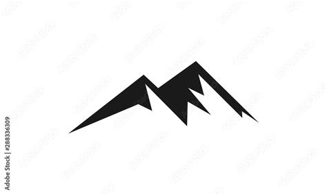 Vector Mountain And Outdoor Adventures Logo Mountain Logo Template Minimalist Landscape Hills