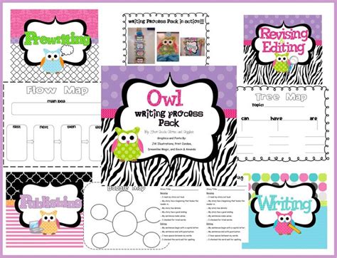 First Grade Glitter And Giggles The Writing Process Printables