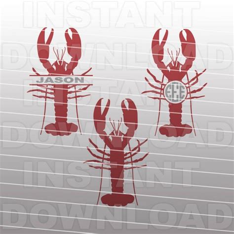 Crawfish SVG Filecrawdad Svgcrayfish Svgcajun Svg Etsy