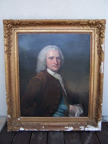 Circle Of Thomas Hudson 1701 1779 Portrait Of A Gentleman Item 1346300