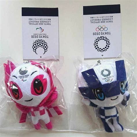 Tokyo 2020 Olympics Mascot Plush Stuffed Doll Miraitowa Sometyset