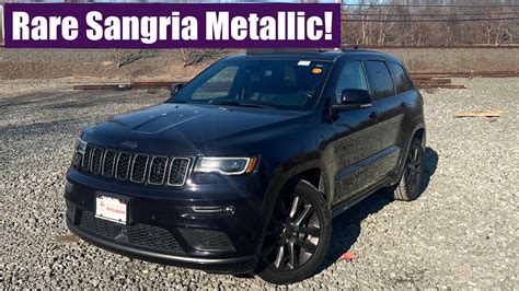 2019 Jeep Grand Cherokee Overland In Sangria Metallic Full Review